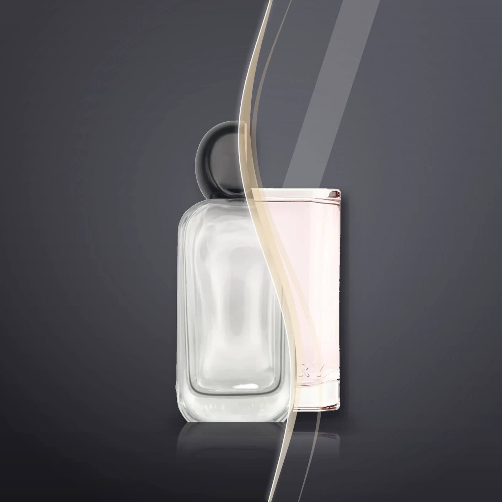 Shagaf's bottle and the original BURBERRY HER, blended into one picture